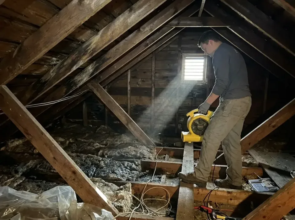 attic-water-damage-drying-proc-007 — frequently asked questions, Emergency Water Extraction & 24/7 Flood Response in West Fr…